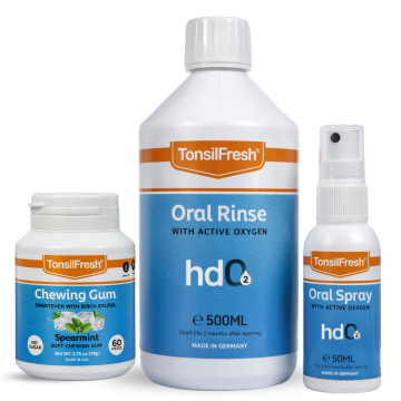 Kit TonsilFresh contra las piedras de amígdalas