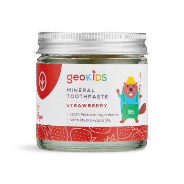 Pasta dental infantil Georganics con hidroxiapatita