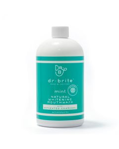 Enjuague bucal blanqueador de menta Dr. Brite