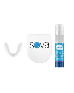 Sova Bundle - protector bucal para rechinar los dientes + spray