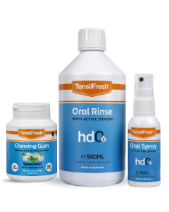 Kit TonsilFresh contra las piedras de amígdalas