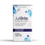 JuliBrite Toothpaste Tablets plastic free no sls