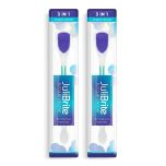 JuliBrite Limpiador Lingual Pack de 2 - (Púrpura)
